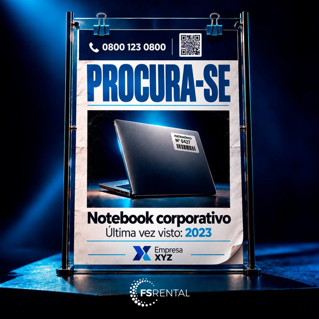Sua empresa sabe onde está o notebook que descartou há três anos